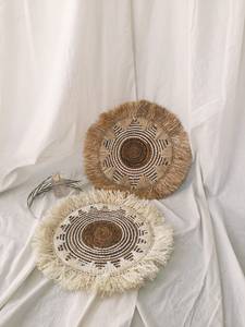 Tentures murales en macramé multicolores faites à la main, décoration murale en bois, artisanat TienPhong - Product Image 5