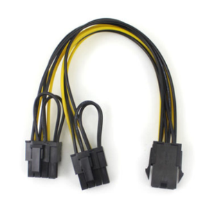 8-polige PCI Express 2x Pcie 8 (6 <span class=keywords><strong>2</strong></span>) Pin-Grafikkarte Grafikkarte Server Power Riser PVC-Material auf Lager - Product Image 6