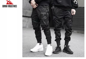 Pantalons cargo tendance pour hommes, pantalons de jogging, streetwear 2026, hip hop décontracté, poches, pantalons de survêtement, pantalons de mode pour hommes - Product Image 2