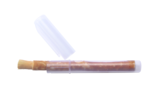 Al-MUMEEZ Étui en plastique pour miswak, brun doré naturel, tue les germes, hygiénique, emballage sous vide, qualité supérieure, PCSIR Oral - Product Image 6
