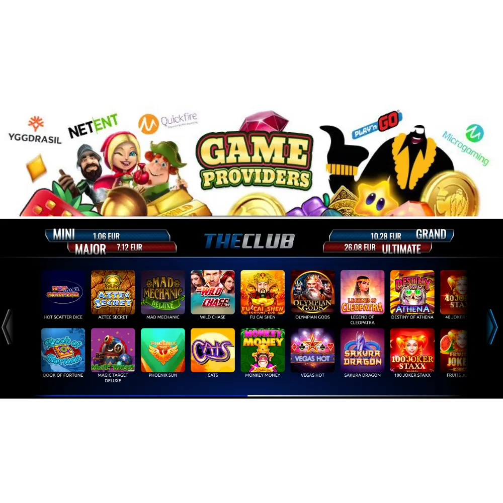 Pemasok Game Dunia untuk ONLINE dan Sistem Klub Kasino Berbasis Darat Perangkat Seluler INTERNET Khusus Judi