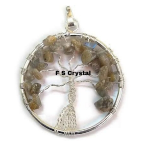 Pendentif en labradorite arbre de vie, pièces de meilleure qualité, vente en gros, acheter du cristal F S - Product Image 1