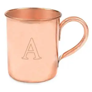 new look best Manufacturer Moscow Mule Pure Vodka pure Copper Mug Cheap Price Copper Plated Beer Stainless Steel