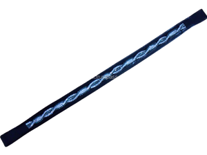 Banda de cejas de cuero personalizada Pearl Crystal mega Bling Cadena de diamante 100% banda de cejas de caballo de cuero genuino todos los tamaños - Product Image 3