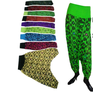 2020กางเกงฮาเร็มเอวสูงสไตล์โบฮีเมียนสำหรับผู้หญิงอลาดินเสื้อคลุมหลวมๆลำลองสำหรับเทศกาลฤดูร้อนนอกสถานที่ฮิปปี้ - Product Image 1