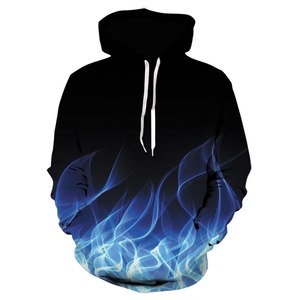 Sweat à capuche unisexe personnalisé OEM pour homme, impression numérique du logo, 350g, épais, en tissu tissé Spandex/Coton, coupe oversize, vierge et uni - Product Image 4
