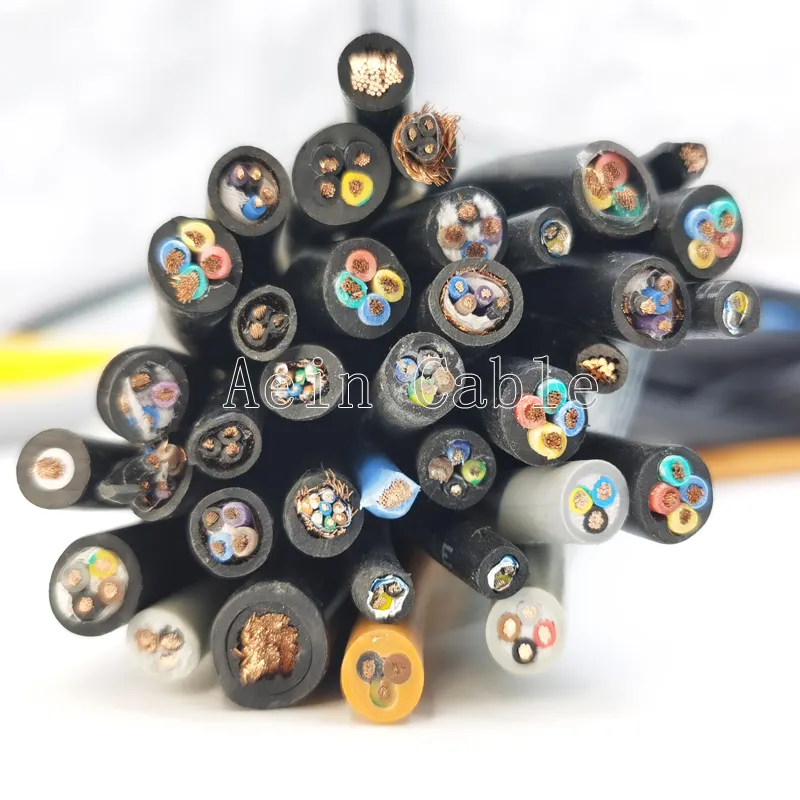 FG16OR16 Power and Signal Flexible Cable 0 6/1 kV  Insulated with rigid EPM- rubber  PVC Sheathed