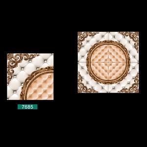 Carrelage de sol de cuisine en porcelaine classique moderne 40x40cm finition brillante verte émaillée antidérapante salle de bain intérieure brique réfractaire de 5mm d'épaisseur - Product Image 2