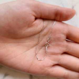 Wholesale 18\" <b>Long</b> Handmade <b>Necklace</b> with Natural Aquamarine Gemstone Beads Smooth Round Shape 92.5 Sterling <b>Silver</b> Link <b>Chain</b> - Product Image 3