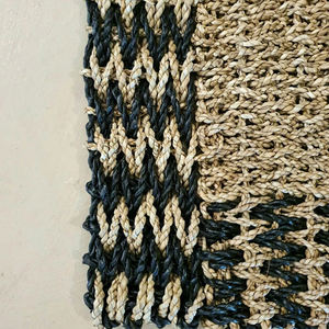 Alfombra de Paja con Patrón en Zig Zag, Alfombra de Yute, Alfombra Rectangular de Pasto Marino, Artesanía de Vietnam, Venta al por Mayor - Product Image 2