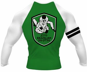 เสื้อแรชการ์ดแขนยาวสำหรับผู้ชายปรับแต่งได้ OEM ดีไซน์ - Product Image 6