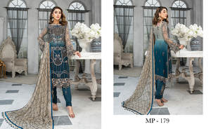 Moda pakistaní-Adelante Ropa de fiesta de invierno Sarees Salwar Kameez para mujeres y niñas para bodas - Product Image 2