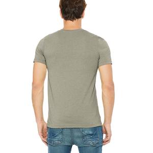 Élégant T-shirt en jersey fin 100% coton de qualité supérieure pour hommes T-shirt imprimé Sport Gym Fitness Méthode d'impression numérique - Product Image 3