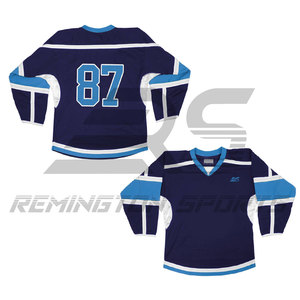 Vente en gros de qualité supérieure, uniformes de hockey sur glace souples et confortables, maillots d'équipe, vêtements de sport d'extérieur, uniforme de hockey sur glace uni - Product Image 3