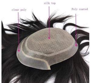 Doreen — toupet avec frange en cheveux naturels pour femmes, postiche et pince faite à la main - Product Image 6