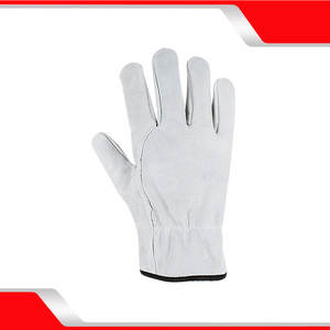 Venta caliente guantes de seguridad Unisex logotipo personalizado estampado cuero de vaca para conducir motocicleta montar en bicicleta guantes de piel de oveja PU - Product Image 5