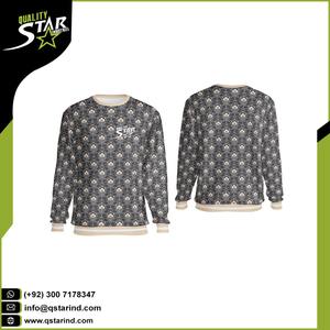 เสื้อสเวตเชิ้ตผู้ชายผ้าฟลีซเนื้อนุ่มคุณภาพดีเยี่ยมสำหรับฤดูหนาว ผลิตจากโพลีเอสเตอร์/คอตตอน เหมาะสำหรับสวมใส่ลำลองสไตล์สตรีทแวร์ - Product Image 2