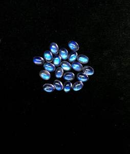 4mm 5mm naturel arc-en-ciel pierre de lune ovale lisse calibré Cabochon lâche du fabricant fournisseurs prix de gros usine acheter - Product Image 1