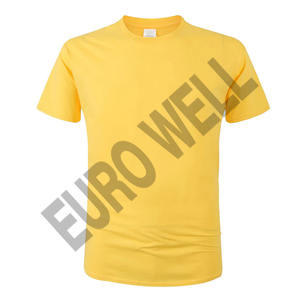 Designer de luxe de haute qualité surdimensionné col rond impression personnalisée motif solide 100% blanc coton T-Shirt-respirant grande taille - Product Image 5