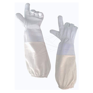 Guantes de apicultura de cuero de vaca, protectores para abejas de la mejor calidad - Product Image 4