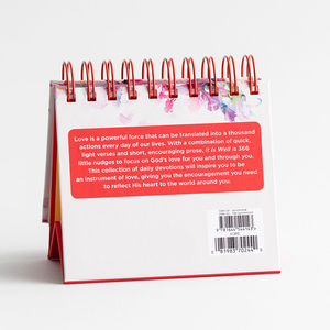Logotipo personalizado escritorio pequeño espiral 365 inspirador día devocional calendario perpetuo - Product Image 3