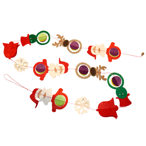 Thanh lịch thủ công giấy lokta giáng sinh Vòng hoa và vòng hoa chủ đề trang trí đẹp - Product Image 1