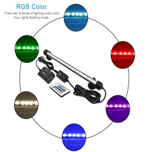 Fish tank Waterproof LED Explosion-proof Aquarium <strong>Light</strong> Diving <strong>Dragon</strong> Fish Colorful Remote Control Underwater Aquatic Lighting - Product Image 3