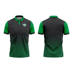 Dernier design personnalisé Maillot de baseball bleu Polo sublimé à séchage rapide Impression personnalisée Nouveau modèle Vêtements de sport respirants - Product Image 1