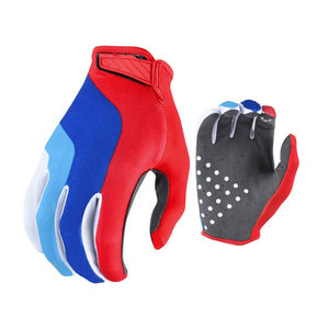 Guantes de ciclismo con impresión de logotipo personalizado a bajo precio Guantes deportivos para gimnasio Guantes de Ciclismo de carreras para hombres - Product Image 1