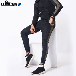 Chándales de ropa deportiva de marca personalizada de alta calidad, transpirables, ecológicos, ligeros, ajustados, con cremallera completa, para gimnasio, Fitness, Jogging - Product Image 5