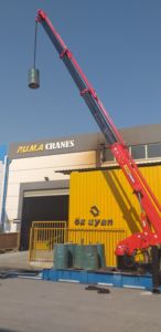 Serie TLS Puma Floating Marine Deck Cranes 20tm Capacidad Puertos Aplicación Loyd Certified - Product Image 3