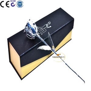 ของขวัญที่ดีที่สุดเงินชุบกุหลาบธรรมชาติ - Product Image 1