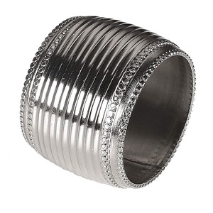 Anillo para Servilletas de Aluminio de la Mejor Calidad, Diseño Clásico Moderno, Ecológico, Empaque Personalizado, Decoración para Mesa de Boda o Fiesta, Hecho a Mano - Product Image 4