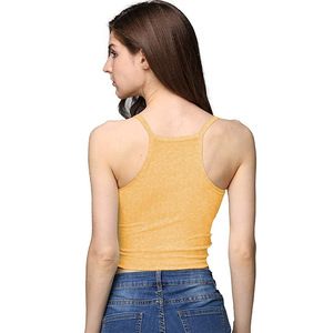 Wholesale Custom Logo Lady Short Sleeves 180gsm Cotton <b>Blue</b> Printing <b>Women</b> Crop Top T-Shirt <b>women</b> under garments - Product Image 4