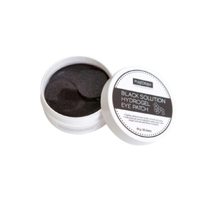 แผ่นมาส์กใต้ตาไฮโดรเจล [PUREDERM] Black Solution ลดรอยคล้ำใต้ตา ต่อต้านริ้วรอย - Product Image 1