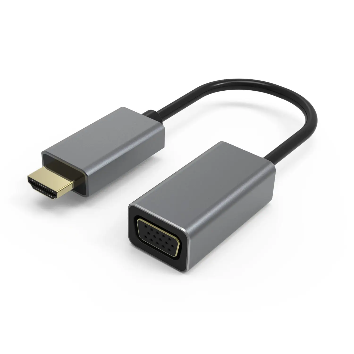Cable convertidor HDMI a <span class=keywords><strong>VGA</strong></span>, conectividad para monitores <span class=keywords><strong>de</strong></span> tv o portátil, M/F, 1080p, 60Hz