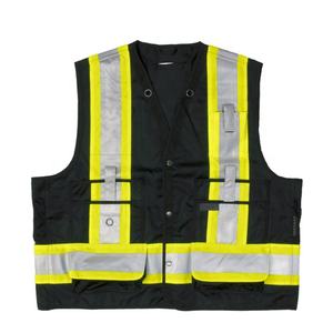 Chaleco de Seguridad de Tráfico Hi Vis para hombres, chaleco reflectante alto para ropa de trabajo, ropa de seguridad protectora - Product Image 1
