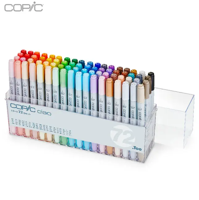 Graphic color marker pen set 358 colors