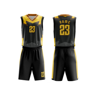 Uniforme d'équipe de basketball sans manches personnalisé, taille plus, unisexe, tissu respirant à séchage rapide, 100% polyester - Product Image 2