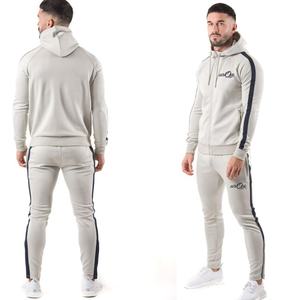 ชุดวอร์มผู้ชายทรงปกติ คุณภาพสูง ขายดีปี 2019 เป็นมิตรกับสิ่งแวดล้อม ระบายอากาศได้ดี ป้องกันแบคทีเรีย ออกแบบตามสั่ง - Product Image 2