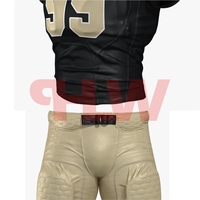 Meilleures ventes : Uniforme de football américain pour homme adulte, logo frontal, grande taille, manches courtes, Spandex/Polyester, vente en gros et pas cher