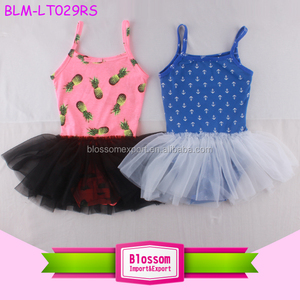 Robe <span class=keywords><strong>tutu</strong></span> de danse en mousseline de soie pour filles, manches courtes, imprimé souris, motif à pois, noir, 2023 - Product Image 6