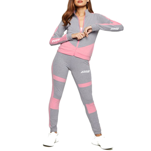 Panel Work Women Tracksuits in Different Color With Private Logo Embroidery for Sale - Product Image 1