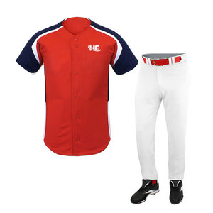 En gros de Sport Confortable Sublimé Baseball uniforme Avec Simple Pantalon - Product Image 5