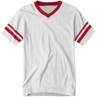 T-shirt pour homme à col en V surdimensionné, 100% coton polyester, couleur unie, imprimé, haute qualité, fabricant OEM, vente en gros, faible MOQ