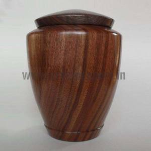 Urnas funerarias de madera para cenizas de adulto, 3,6 ltrs, 220 pulgadas, volumen de hasta 120 kg, con soporte de madera, acabado negro - Product Image 4