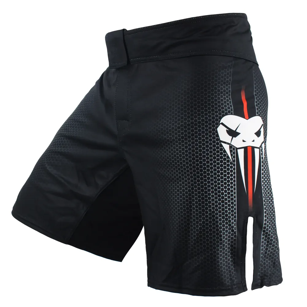 Short MMA personnalisé pour hommes, nouvelle collection d'été, tissu tissé extensible à 4 voies, impression par Sublimation, Compression, court