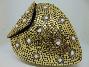 Handmade Metal Clutch cum Sling <b>Bag</b>- Gift and Handicrafts - Product Image 2