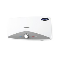 Pemanas Air Listrik 30 Liter Tangki Dalam Stainless Steel Lapisan Titanium Enamel 2500W Terpasang di Dinding Rumah Tangga Hotel