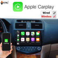 Autoradio Android 10 IYING 6G+128G avec écran tactile, navigation GPS AM/FM et caméra de recul pour Accord